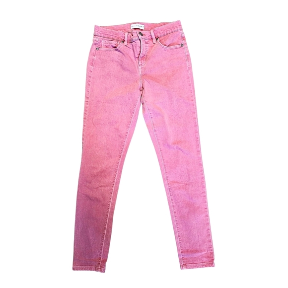 LOFT Modern Skinny Crop Jeans Pink Size 27 / 4 - Picture 6 of 16